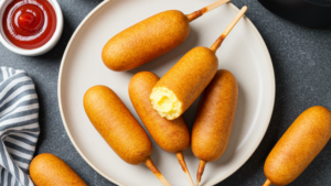 Air Fryer Corn Dogs Recipe