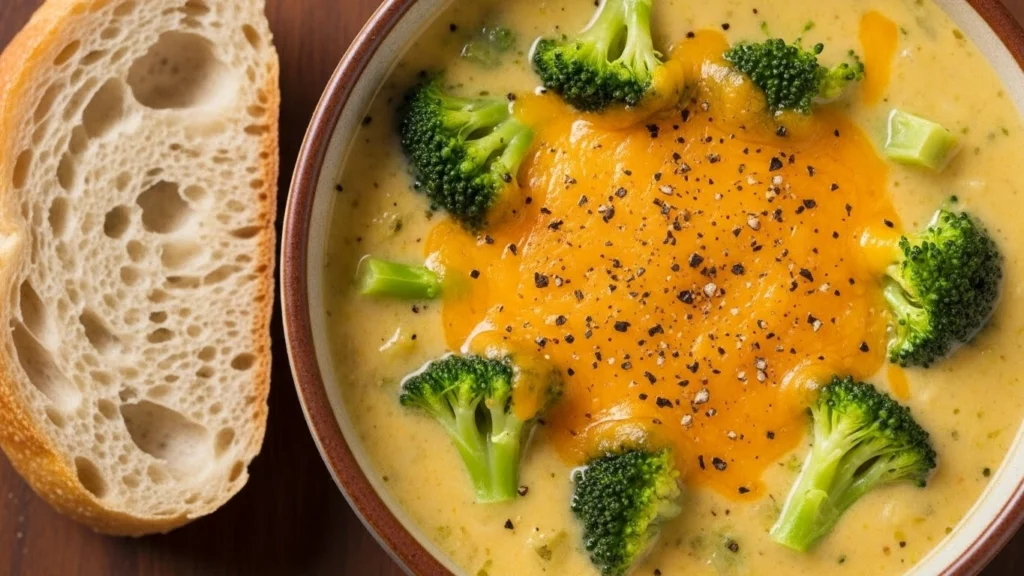 Creamy Broccoli Cheese Soup (Better Than Restaurant & One-Pot)