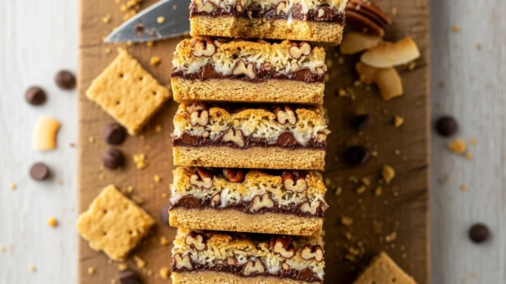 Classic Magic Cookie Bars (7-Layer Bars – Gooey, Easy & Crowd-Pleasing)