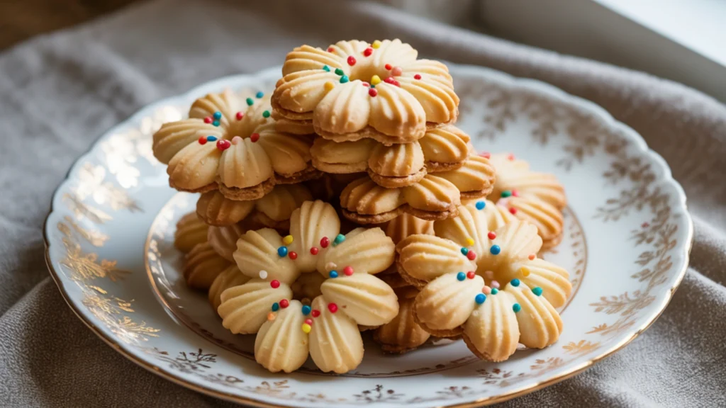 Classic Spritz Cookies (Buttery Cookie Press Recipe for the Holidays)