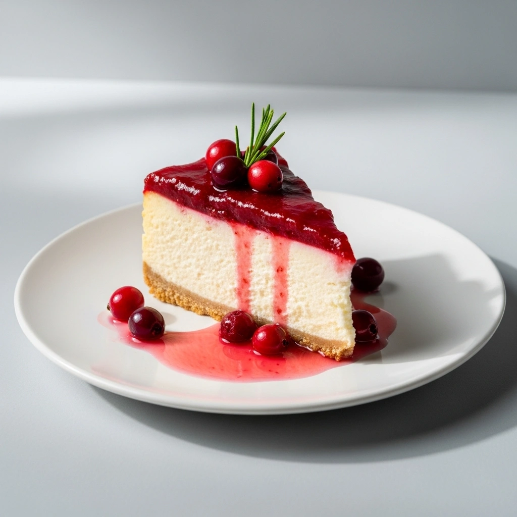 Cranberry Cheesecake