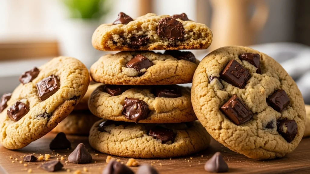 Keto Chocolate Chip Cookies (Soft, Chewy & Low-Carb)