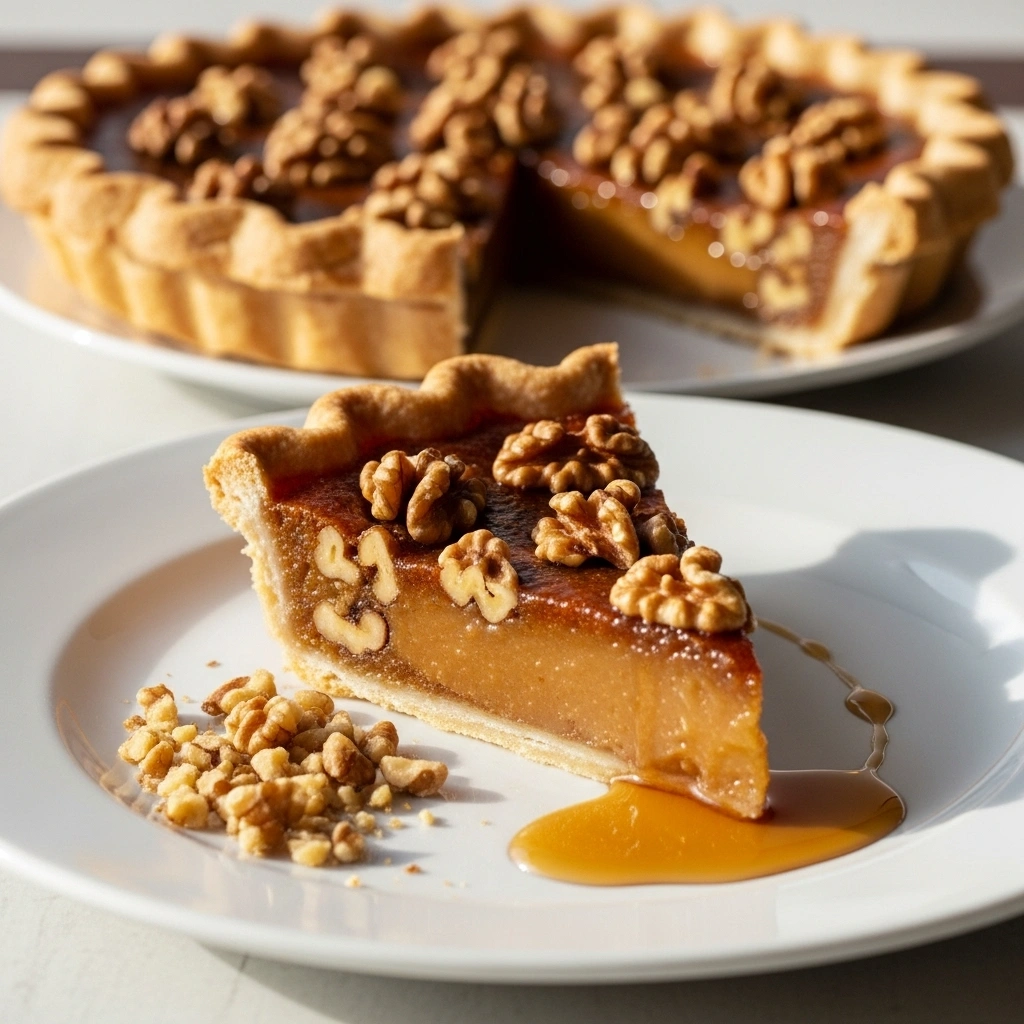 Maple Walnut Pie