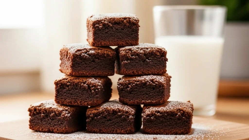 Fudgy No-Bake Brownie Bites (10-Minute Chocolate Treat)