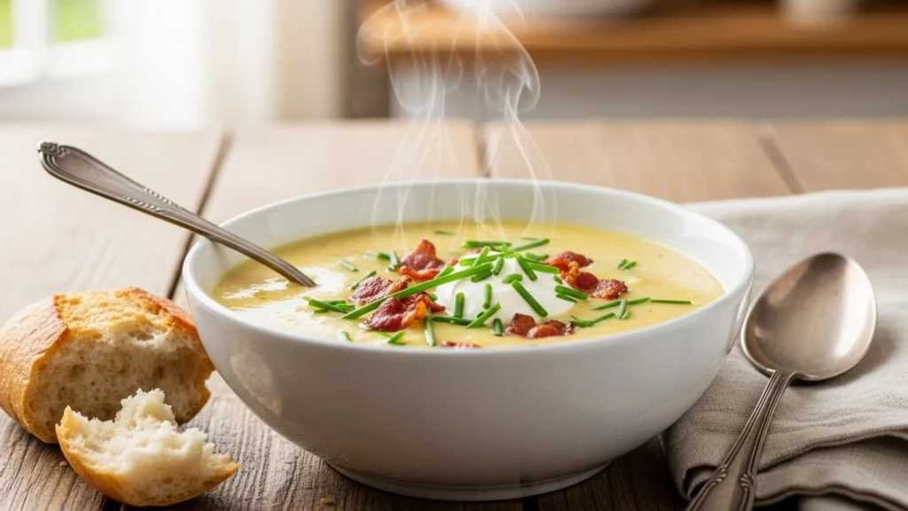 Creamy Potato Soup (Cozy, Hearty & Easy on the Stovetop)