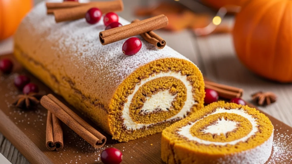  Best Pumpkin Roll Recipe with Cream Cheese Filling (Easy & Moist)