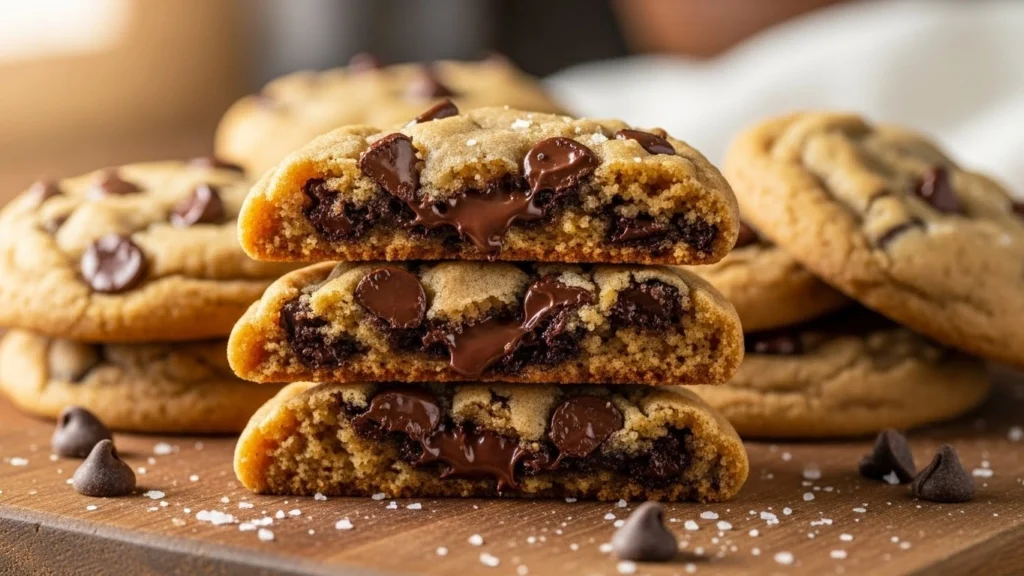 Soft & Chewy Gluten-Free Chocolate Chip Cookies (Bakery-Style, No Grit)