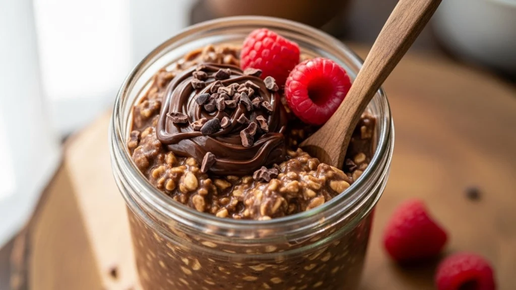 Chocolate Overnight Oats (Rich, Creamy & No‑Cook Breakfast)