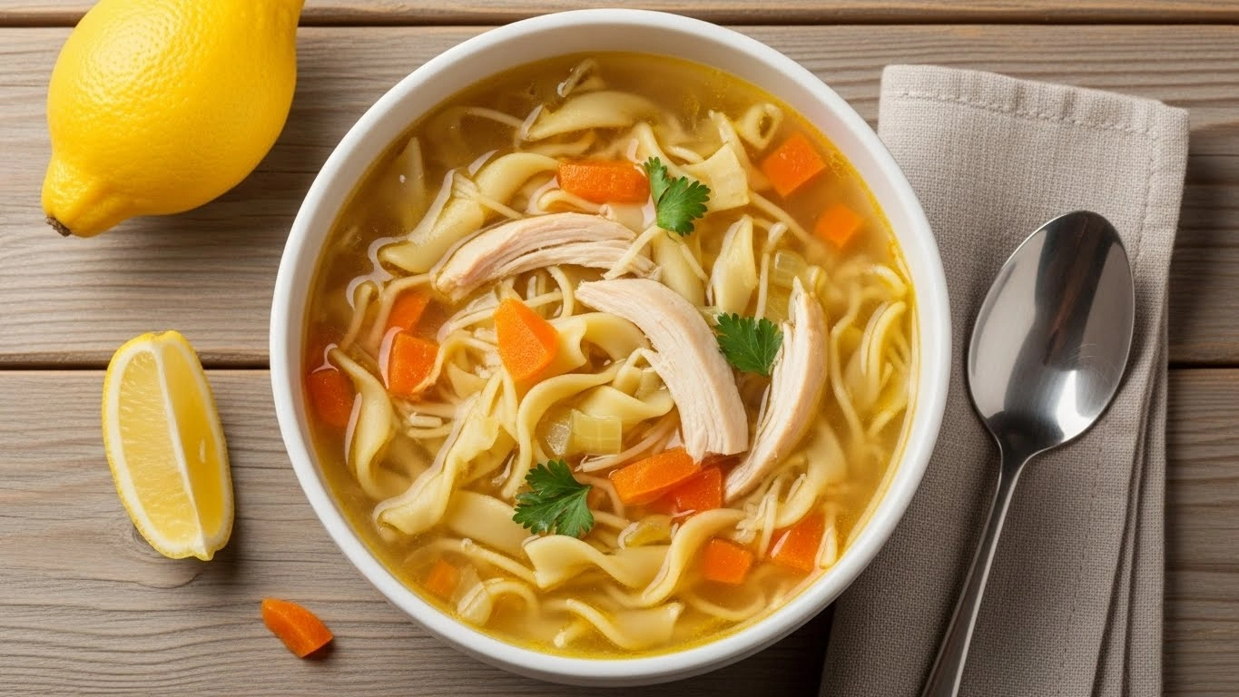 Classic Homemade Chicken Noodle Soup (Easy, Comforting & Hearty)