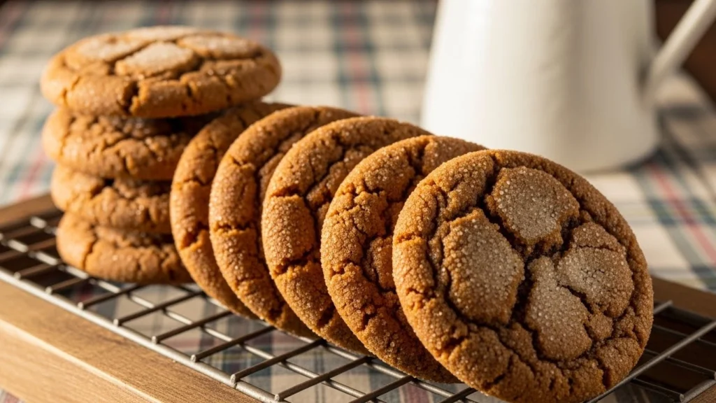 Soft & Chewy Molasses Cookies (Spiced, Crinkly & Perfect for the Holidays)