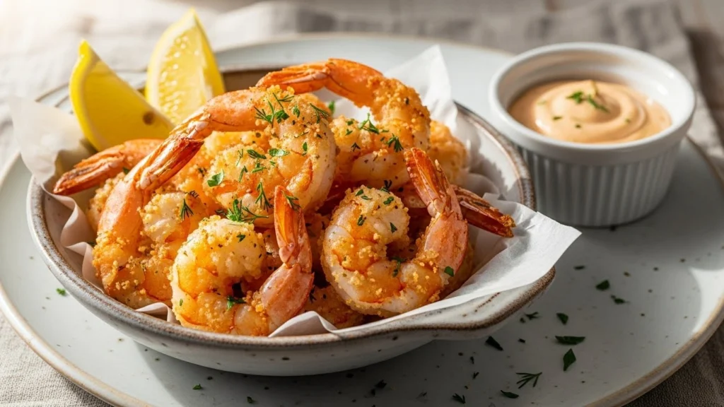 Crispy Air Fryer Shrimp (Garlic Lemon & Ready in 10 Minutes)
