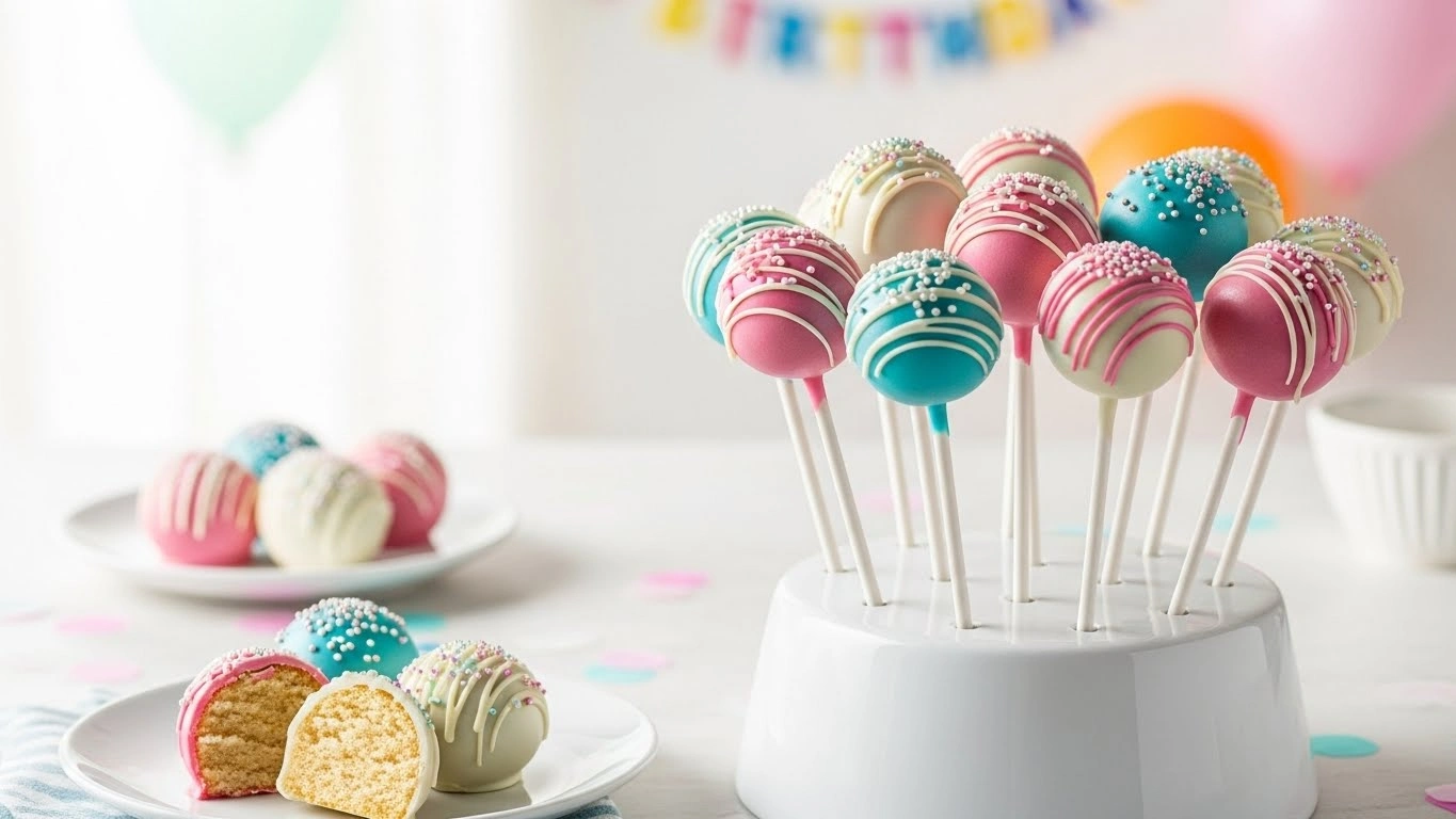 Easy Cake Pops (From Scratch or Cake Mix)