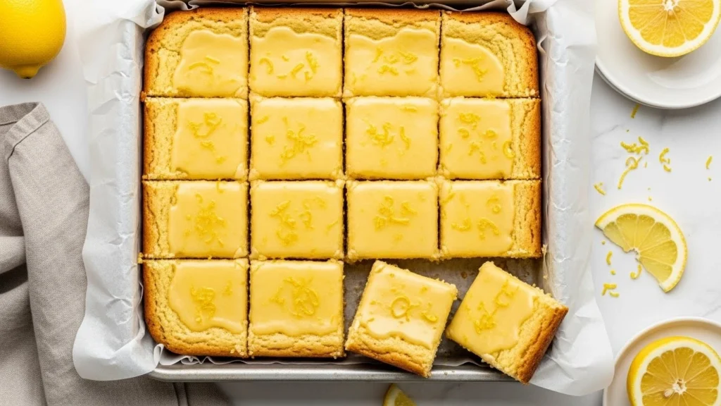 Fudgy Lemon Brownies (Bright, Tangy & So Easy)