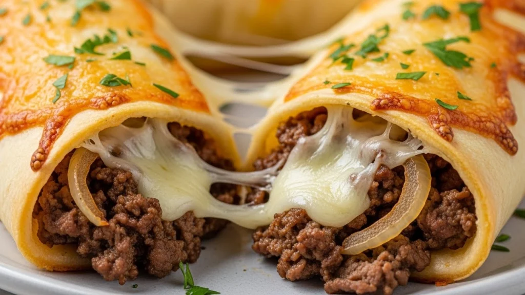 Keto Philly Cheesesteak Rolls (Low-Carb, Cheesy & Satisfying)