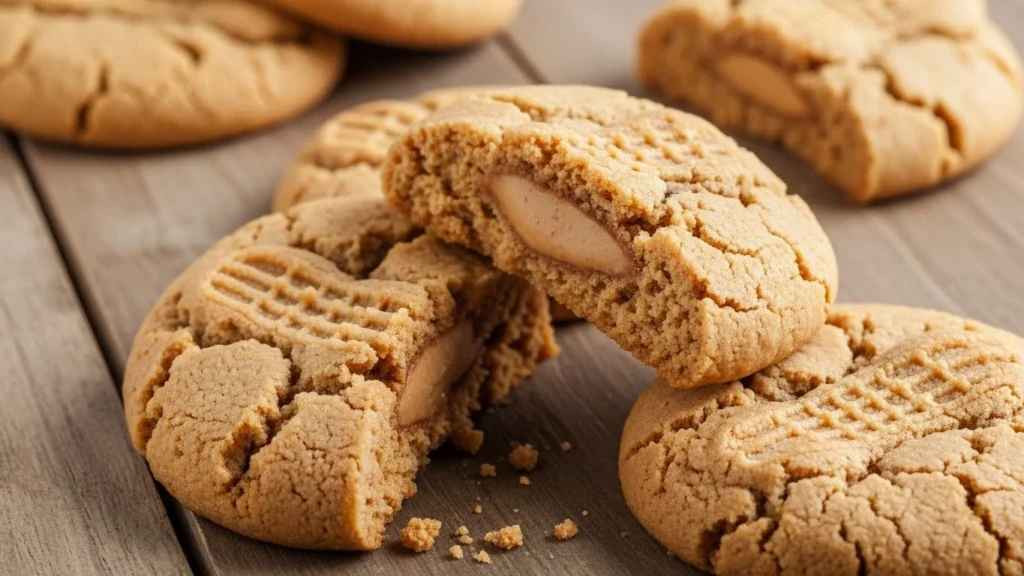3-Ingredient Peanut Butter Cookies (Quick, Chewy & Foolproof)