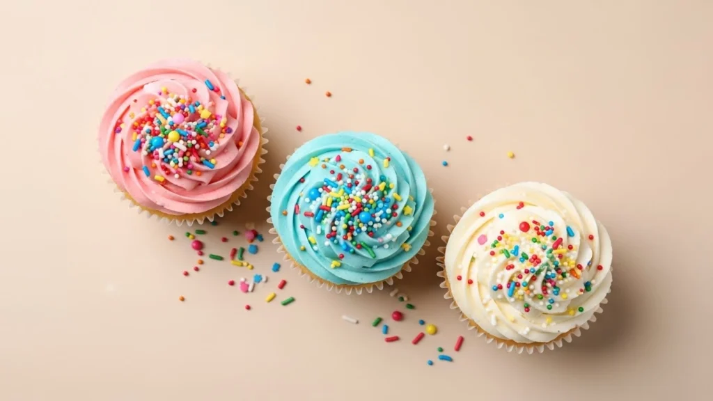 Fluffy Vanilla Cupcakes (Bakery-Style, Easy & Moist)