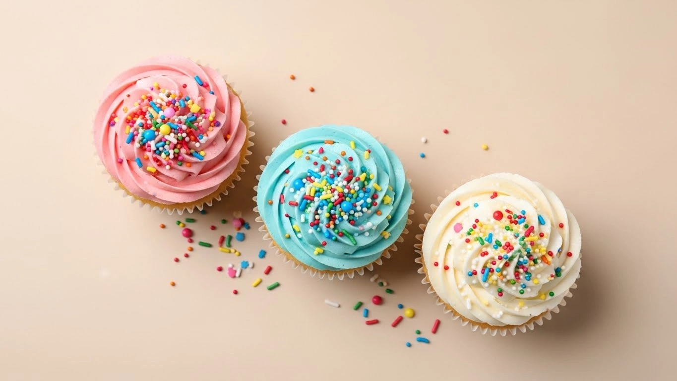 Fluffy Vanilla Cupcakes (Bakery-Style, Easy & Moist)